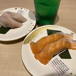 Gatten Zushi - 銀鱈、キングサーモン大トロ