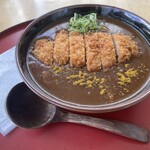 レストラン桂川 - カツカレーうどん