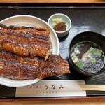 Sumibi Shokunin Unami - 鰻丼特2,700円