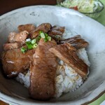 ぎゅうや - 上カルビ丼1300円