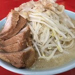 ラーメン二郎 - ■ラーメン＋生とじ玉子¥950