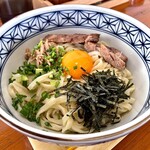 Okinawa Soba Hinode - ＊冷やし沖縄そば（汁なし）中（¥780）