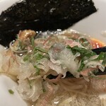 酒肴場 屯 - 大根おろし、大葉、茗荷の風味が爽やか