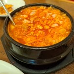 閔家 - 豆腐チゲ