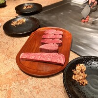 六角堂 - A5ランクのヒレ肉と能登牛ロース