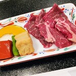 Kurefiiru kotou - 牛肉陶板焼の材料