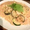 SANMARINO - エビとズッキーニのトマトクリームパスタ★