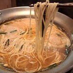 Gyouza Motsunabe Teppan Yakiniku Udon Hakata Dontaku - 棒ラーメン