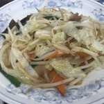 ぎょうざの満洲 - 野菜炒め