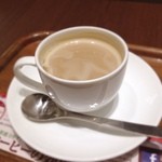 上島珈琲店 - 黒糖ミルクコーヒー（350円）