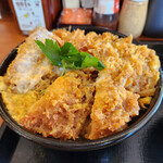 ごはん処 かつ庵 - 鱧イカとじ丼大～☆