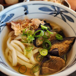 ごはん処 かつ庵 - 冷揚なすうどん～☆