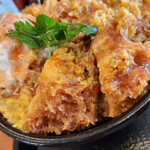 ごはん処 かつ庵 - 鱧イカとじ丼大～☆