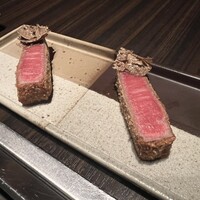 焼肉うしごろ 銀座並木通り店 - 牛ヒレカツ