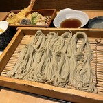 Niigata Meibutsu Funori Soba To Oishii Shusai Kinaseya. - 天ぷら付ききなせやセット