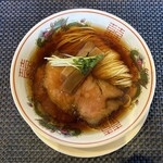 柴崎亭 - 中華そば(半麺)