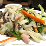 上海料理佳樹園 - ♪佳樹園の肉野菜炒めぇ～，あなたも私もみんな 大好きさ♪