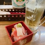 立ち飲み居酒屋ラクミ - ハイボーとますもりとわたし