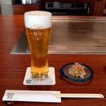 碧 - 生ビール：700円+税