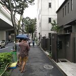 桜上水 船越 - 12時時点の行列（30名くらい）