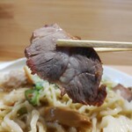 桜上水 船越 - 塩ワンタンメン （1200円）＋大盛（100円）