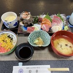 いけす・割烹・歌幸 - お刺身定食　１７００円