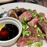 ピッツェリア&トラットリア ゴンゾ 目黒店 - お肉。柔らかくてむっちゃ美味しい！