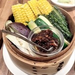 彩華 - 夏野菜せいろ蒸し