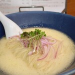 横濱丿貫 - 冷やし帆立の塩蕎麦