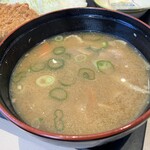 松のや - 豚汁
