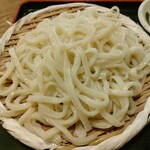 Teuchi Soba Barikiya - 鴨汁うどん 麺アップ！