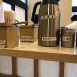 そばの神田 東一屋 - コンディメンツ。