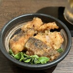 団欒酒場 赤とんぼ - お魚の名前は不明ですが美味しい南蛮漬けの付き出し