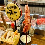 串焼炉端 三代目 巌流 - アグー豚ソーセージ