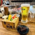 串焼炉端 三代目 巌流 - 野菜食べ放題