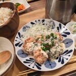 Komeraku Ochaduke To Irodori Karaage - 