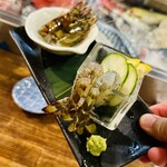 串焼炉端 三代目 巌流 - 車海老踊り喰い