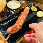串焼炉端 三代目 巌流 - アグー豚ソーセージ