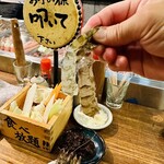 串焼炉端 三代目 巌流 - 車海老踊り喰い