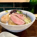 手打麺祭 かめ囲 - かめ囲のニボコン、味玉TP