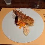 イタリア食房 TAVERNA VISCONTI - 「エビフライです(笑)」と言って提供された。