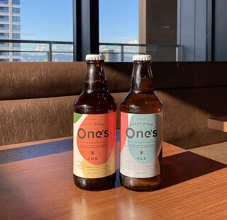 Orchid time by Osaka Metro - ラベルも可愛い「ONE's BREWERY」のビールもお取り扱いしております♪