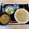 Isshisouden - 今回食べた味噌のつけ蕎麦としょうが飯