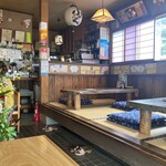 割烹 樟 - 入り口脇席から