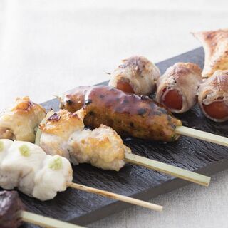 ≪Assortment≫ selection of 5 Grilled skewer