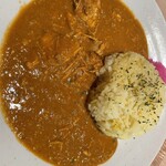 キーマカレー くっちゃん亭 ゆめタウンサンピアン店 - バターチキンカレー