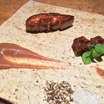 Teppanyaki Kaika - フォアグラの鉄板焼きマロンのソースで
