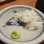 Sobakiri Kuromugi - 薬味葱&山葵