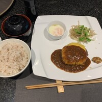 鉄板焼seto - 和牛ハンバーグランチ