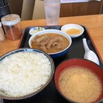 永井食堂 - トレーは縦向き